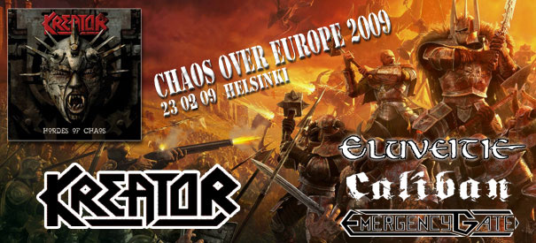 Chaos Over Europe Tour