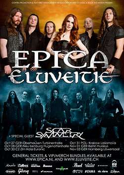 European Tour Epica Eluveitie 2015