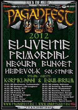 Paganfest Tour Europe 2012